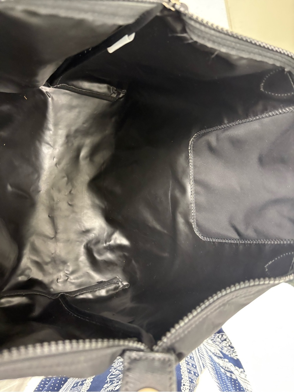 Longchamp Le Pliage Néo Medium Satchel Tote Bag - Black (Discontinued) - Picture 6 of 12